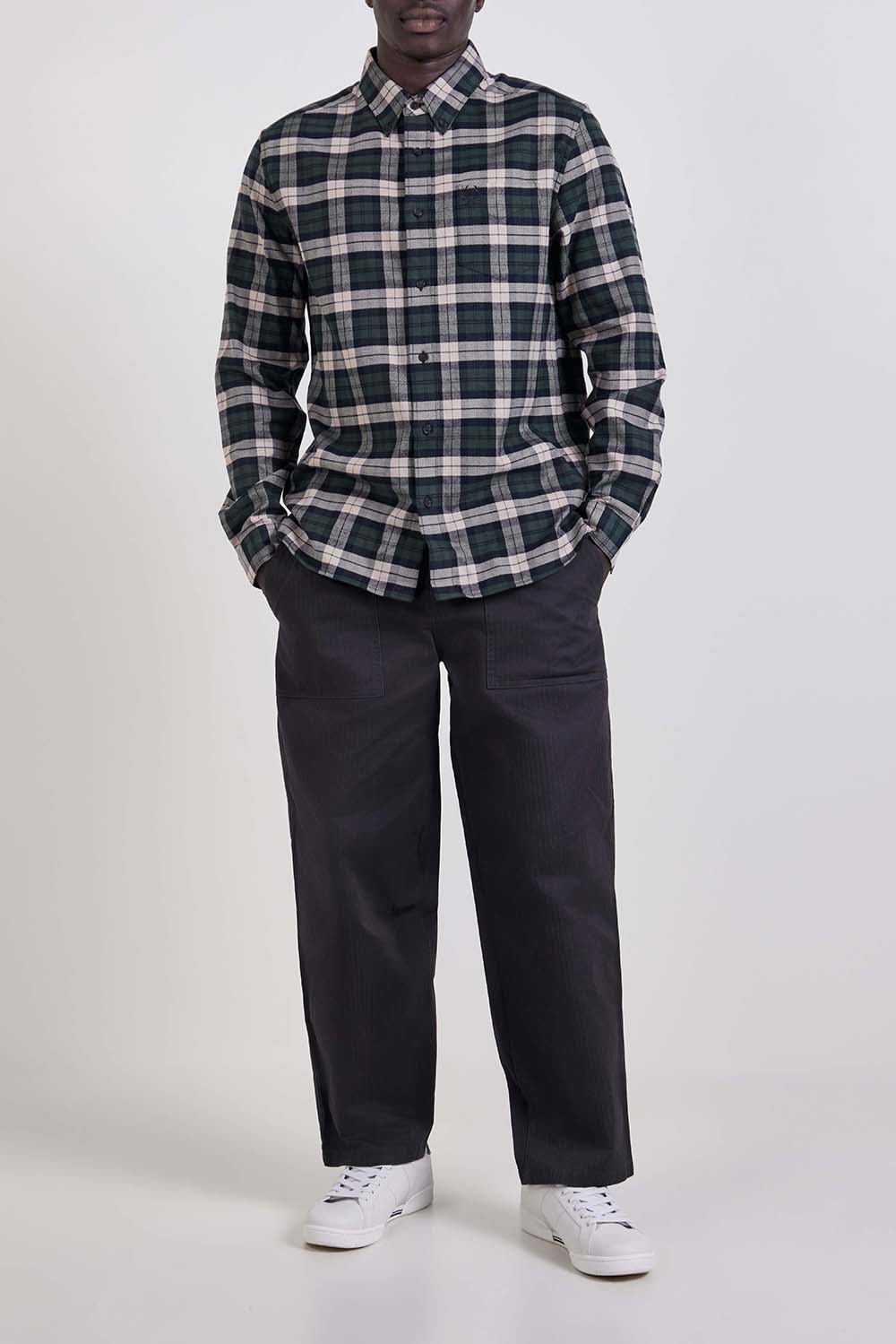 חולצת כפתורים משבצות